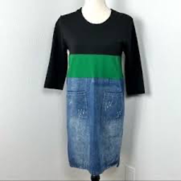 Denim & Cotton Fun Dress - Picture 1 of 5